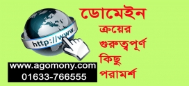 Domain buy tips Bangla – ডোমেইন কেনার সতর্কতা বিষয়ক পরামর্শ।